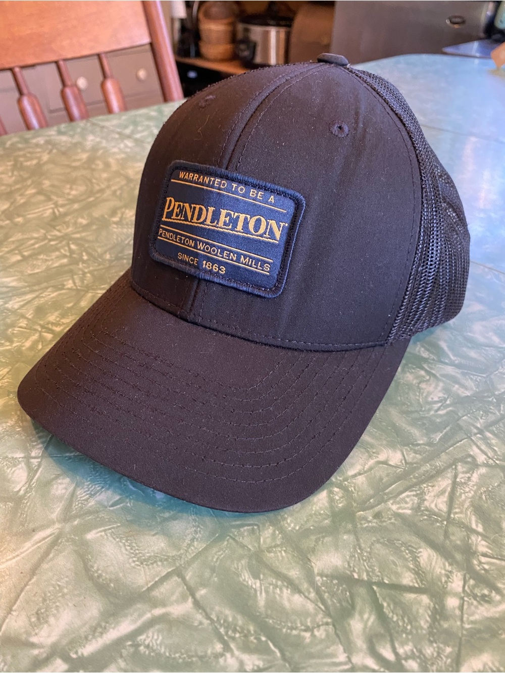 Nice Navy Blue Pendleton SnapBack by Yupoong Classics